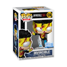 Funko Pop! Invincible #1246 Flying Kick Bloody Exclusive w/Protector PRESALE!