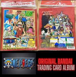 BANDAI One Piece Hyper Battle SEALED OFFICIAL TRADING CARD BINDER RARE! ORIGINAL