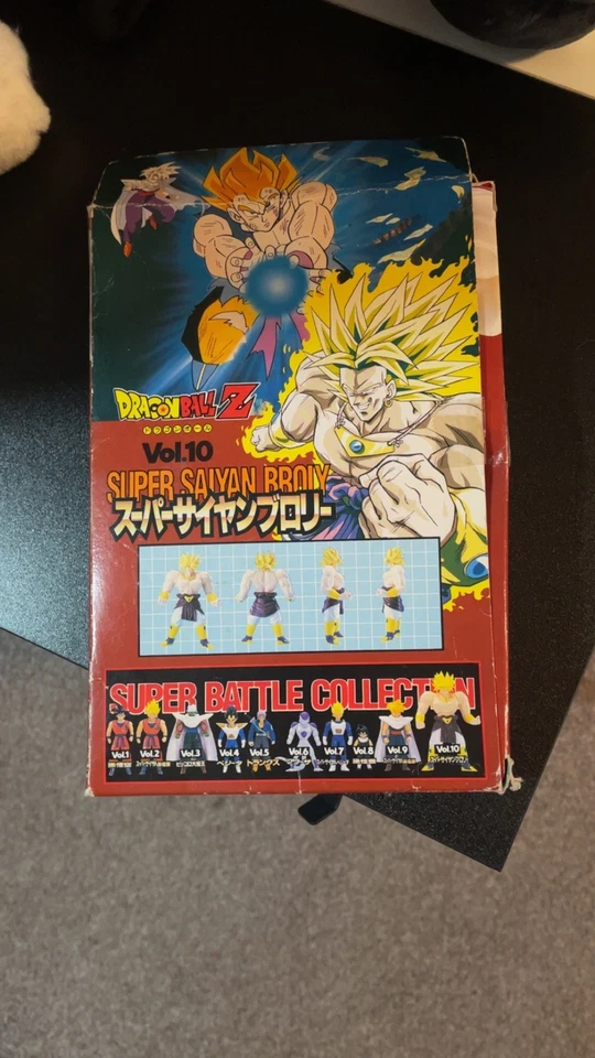 DBZ Super Battle Collection Vol. 10 Super Saiyajin Broly Cabello Amarillo Versión 1998  Foto 2 de 3