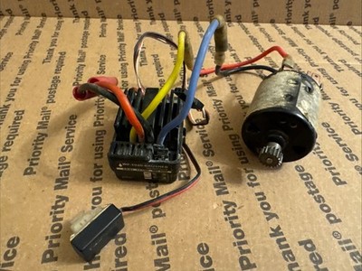 Redcat HW-WP-1040-Brushed Hobbywing 1/10 Brushed Waterproof ESC & Motor
