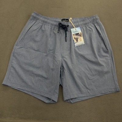 Tailor Vintage Hybrid Swim Trunk Shorts Mens L Infinity Heather Workout Beach