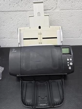 Fujitsu fi-7160 Scanner – Used, Line on Scans, 89K Count, Cables & Trays