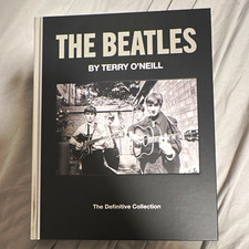 The Beatles by Terry O'Neill Hardcover Illustrated Book, Definitive Collection