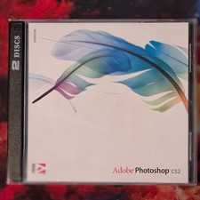 Adobe Photoshop CS2 Complete Windows Set 2 Discs Training Serial Key SW26