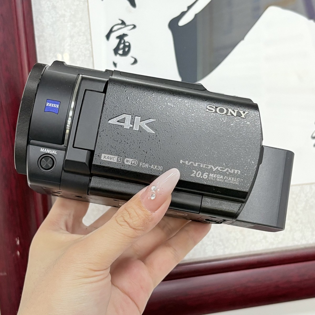 SONY 4K Video Camera Handycam FDR-AX30 10x Optical FDR-AX30 95%new