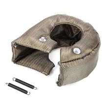 T4 Titanium Turbo Blanket Heat Shield Charger Cover Wrap For T4 Gt40 Gt42 Gt45