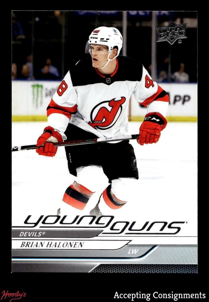 2024-25 Upper Deck #452 Brian Halonen Young Guns RC Rookie DEVILS