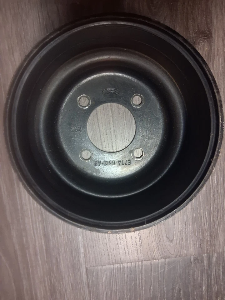 87-96 福特 F250 F350 - 7.5L 升 460 燃气发动机风扇 水泵 PULLEY 双 SERPENTINE — 第 3/4 张图片