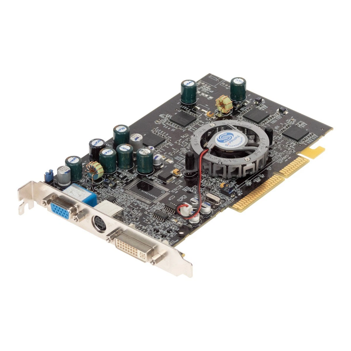 Industrial ATI Radeon 9600 XT Computer Graphics & Video Cards for