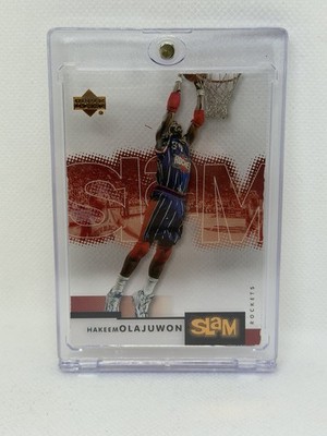 2000-01 UPPER DECK SLAM #21 HAKEEM OLAJUWON HOUSTON ROCKETS