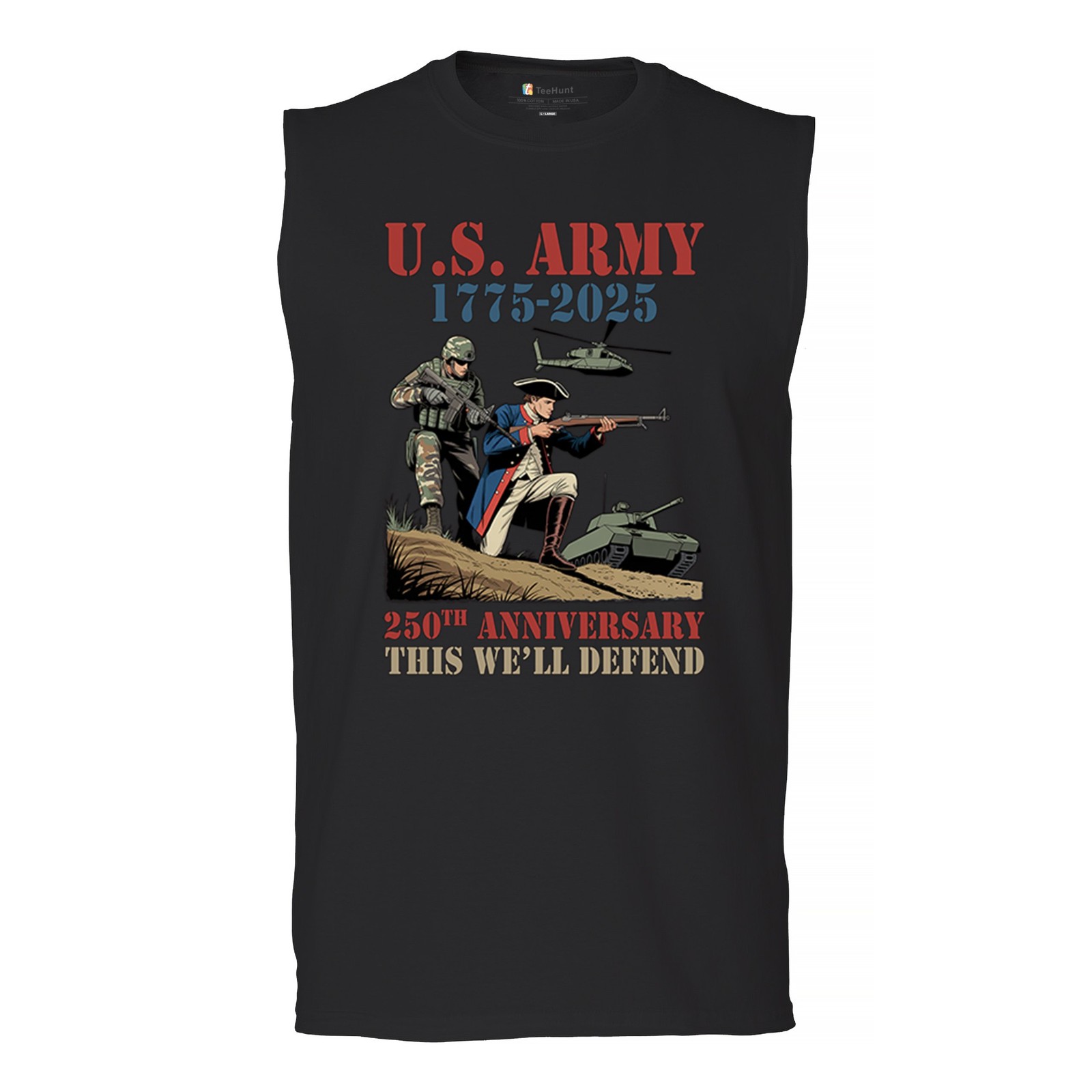 ALTRA US Army 250 Anniversary Camicia Muscolare Uomo Veterano Militare DD 214 Patriot
