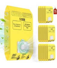 15 Pack Vacuum Cleaner Bags for Kenmore Canister Type C/Q 50555 50557 50558