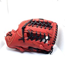 Guante de Softbol Mizuno Will Drive Rojo IBE Outfield Talla 14 RHT Rábano/Negro Adulto