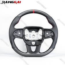 Carbon Fiber Sport Steering Wheel For Dodge Charger Challenger Durango Hellcat