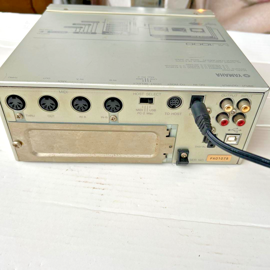 YAMAHA MU1000 トーンジュネレーター YAMAHA MU1000 EX トーンジェネレーター YAMAHA MU1000 EX