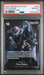 Five Elders (Alternate Art) OP13-082 SR - Carrying On His Will