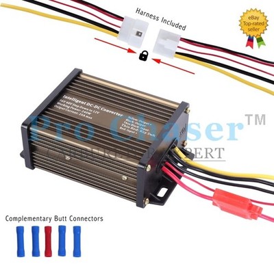 Pro Chaser DC-DC 36V 48V Voltage Converter Regulator Reducer to 12V 240W 20A