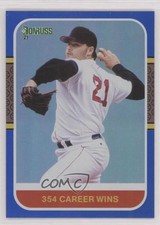 2021 Donruss Retro 1987 Variation Holo Blue Roger Clemens (354 Career Wins) 06ee