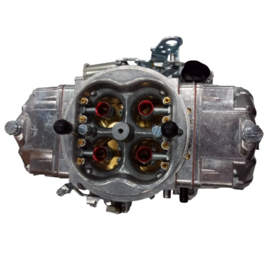 Carburador mecánico doble bomba 4 barriles 850CFM BR-67201 Performance Race Foto 3 de 4