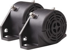 2Pcs Reversing Horn Backup Alarm 105DB 12/48V Beeper Warning Alarm Waterproof Bu