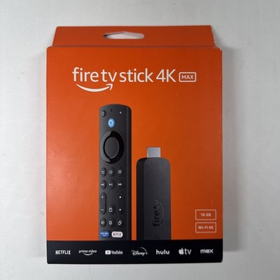 New Amazon Fire TV Stick 4K Max (newest model) 2nd Gen, Alexa, 16GB, Wi-Fi 6E