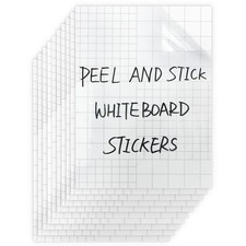 Clear Dry Erase Board -Whiteboard for Fridge-Clear Sheets for Wall-Adhesive D...