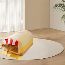 Warm Dog House Pet Supplies Elastic Windproof Removable Washable Cat Nest