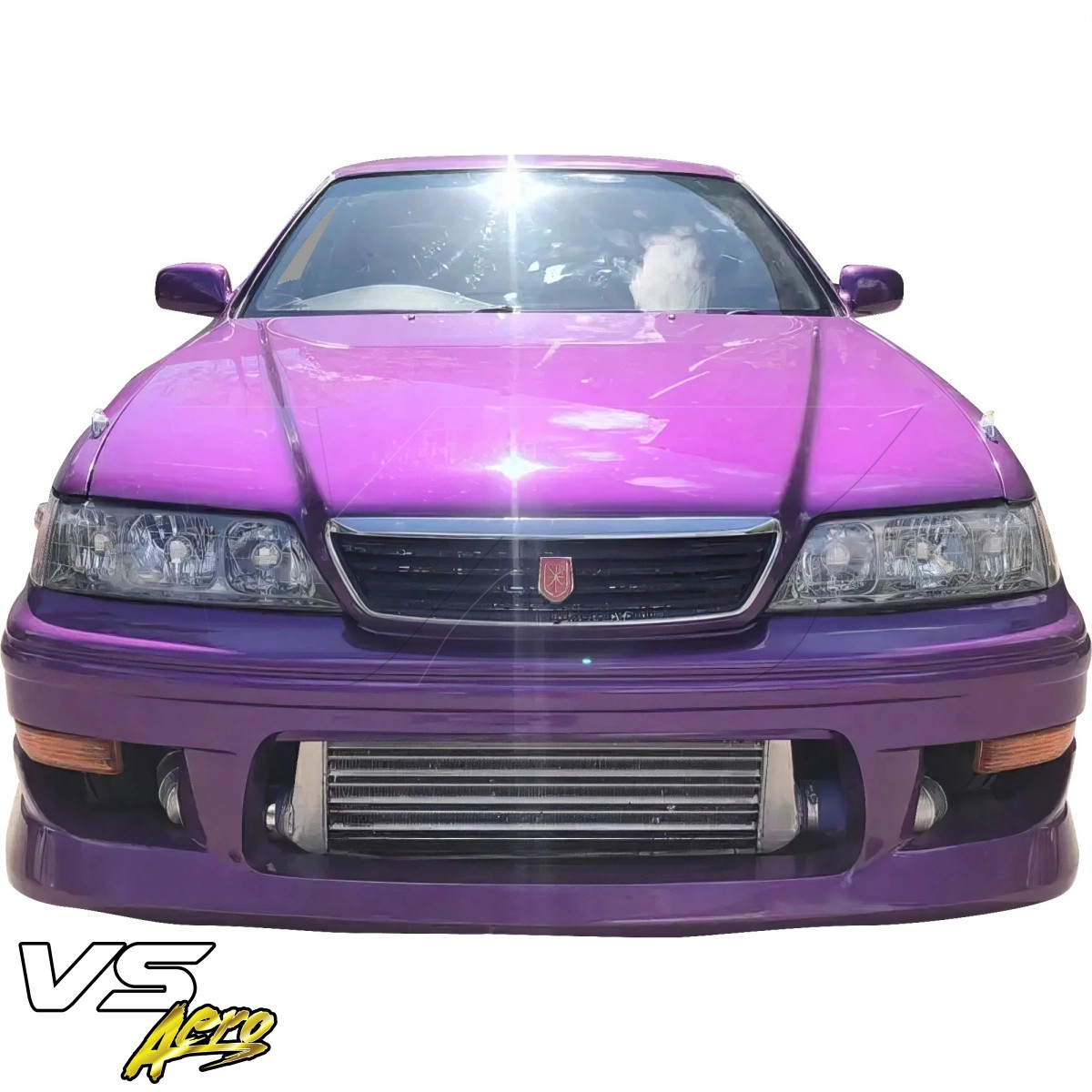 VSaero FRP MSPO Front Bumper (JZX100) for Mark II Toyota 97