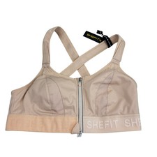 NWT Shefit Ultimate Sports Bra 1Luxe Sandstorm High Impact