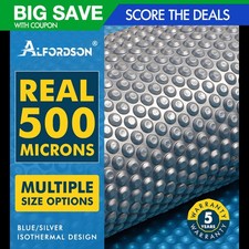 ALFORDSON Pool Cover 500 Microns Solar Blanket Swimming Isothermal  Covers