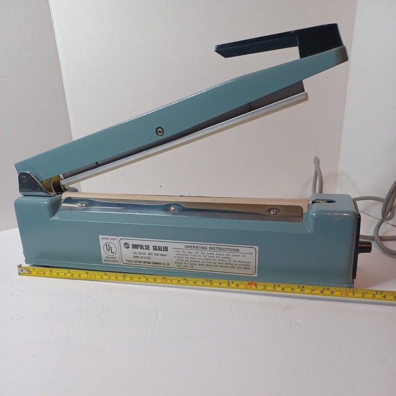 TEW  Impulse Sealer TISH-300 12 inch Impulse Hand Sealer Tested
