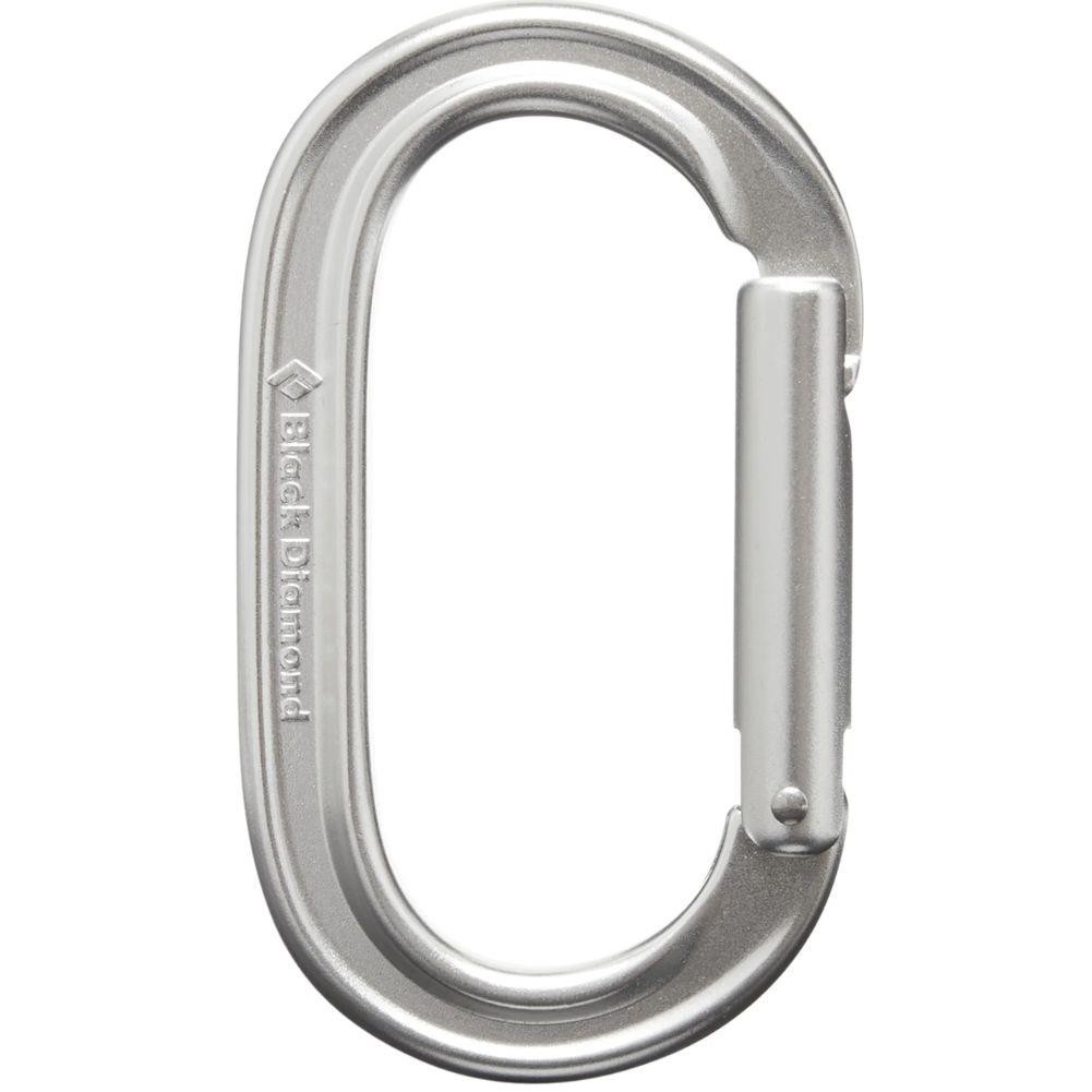 Black Diamond Oval Keylock Carabiner (Polished)