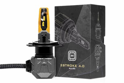 Morimoto 2Stroke 4.0 H4/9003 LED Bulb 5500K 2600lm High Low Beam Open Box