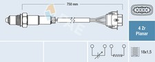 Sonde lambda Porsche BOXSTER