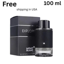 Mont Blanc Explorer Eau de Parfum 100ml Spray-New/Sealed-fast ships