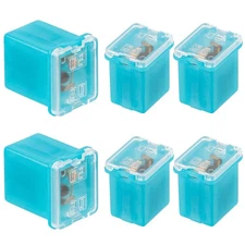 20A Square Auto Fuses 20 AMP Low Profile Box Shaped Automotive Fuse for SUVs... 