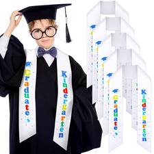 6 Pcs 2025 Kindergarten Graduation Stole Unisex Preschool Graduation Sash for...