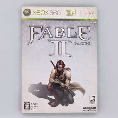 Fable II Limited Edition 2008 Microsoft Xbox 360 Lionhead Studios Japanese ver