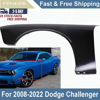 Primed Front Left-Side Fender For 2008-2022 2023 Dodge Challenger 68275471AA