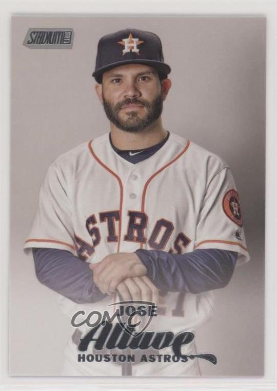 2017 Topps Stadium Club Image Variation SP (Portrait) Jose Altuve #116 0k0