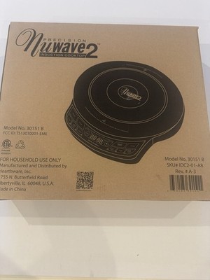 NuWave Precision NuWave 2 30151 B Induction Hob Cooktop