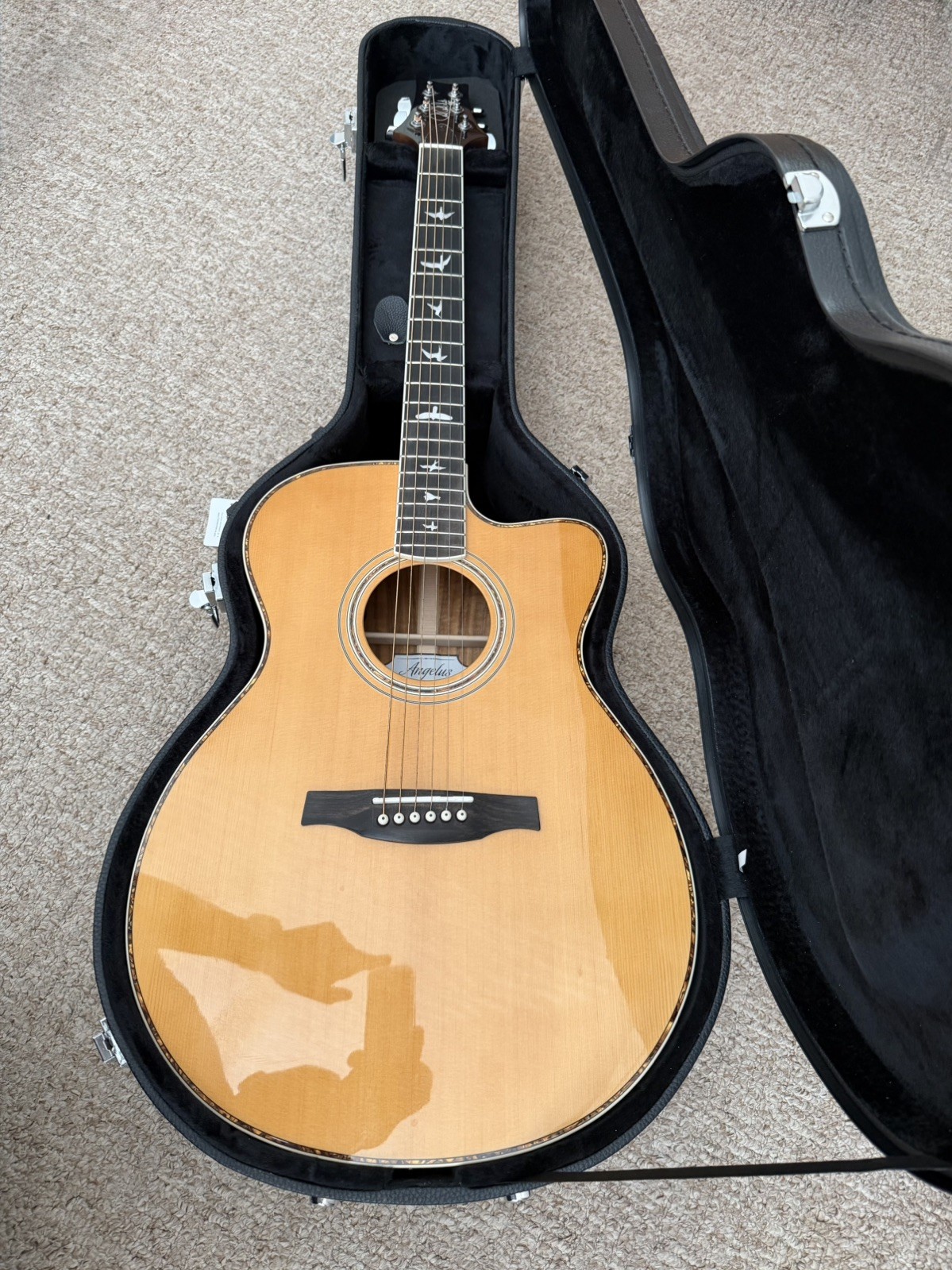 PRS SE Angelus A40E | Electro Acoustic Guitar | Natural 2024