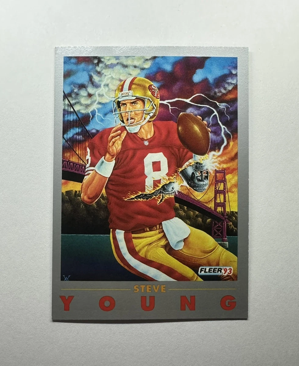 タレントカード mi24-sa29 1993 Fleer Steve Young #247 for sale | eBay