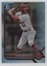 2022 Bowman Draft Chrome Sky Blue Refractor Jonathan Mejia #BDC-186 k6j