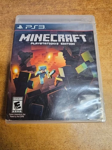 Minecraft (PlayStation 3, 2014)(TESTED)