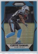 2017 Panini Prizm Rookies Light Blue Prizm 104/199 Curtis Samuel #221 ms9