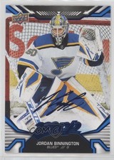 2022-23 Upper Deck MVP Factory Set Blue Jordan Binnington #35 b2t