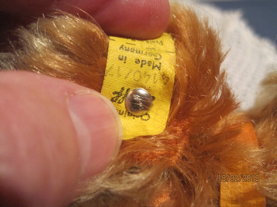 Steiff  Dachshund  "Waldi" ca. 28 cm lang ca. 17 cm hoch Art.Nr.4140/17 - Bild 4 von 4