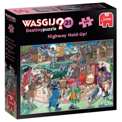 Jumbo Spiele 1119800046 Wasgij Destiny 21 Halt! Geld oder Führerschein! 500 ...