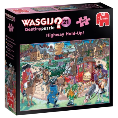 Jumbo Spiele 1119800046 Wasgij Destiny 21 Halt! Geld oder Führerschein! 500 ...